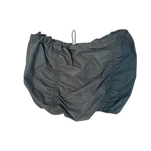 Strapless Gray Zara Crop Top